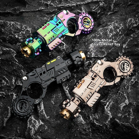 AGT-009 Mini Metal Shotgun Stress Relief Toy Emittable Fingertip Toys Heavyweight Fidget Toys