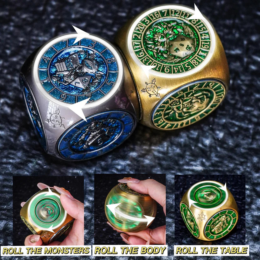 Dice Fidget Spinner
